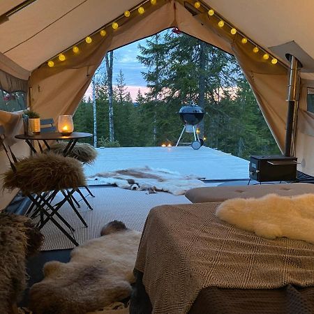 Glamping Tent With Amazing View In The Forest Torsby Eksteriør billede