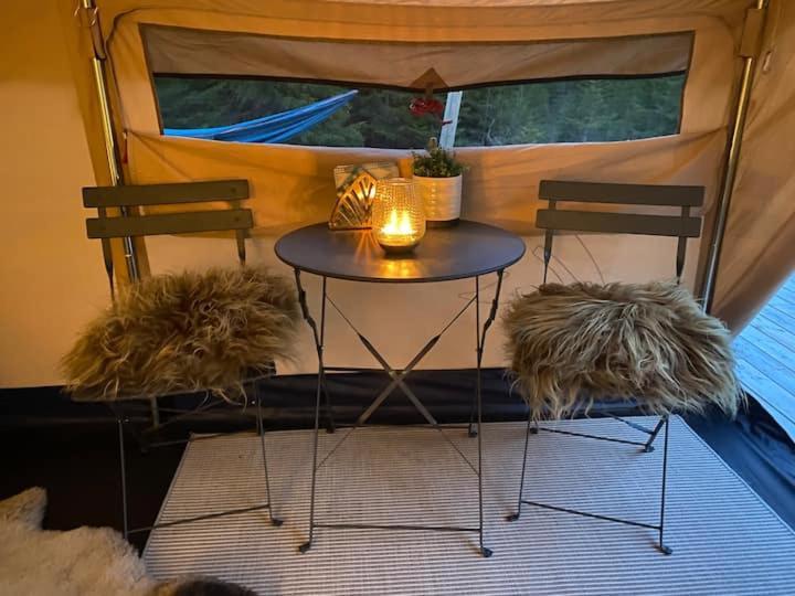 Glamping Tent With Amazing View In The Forest Torsby Eksteriør billede